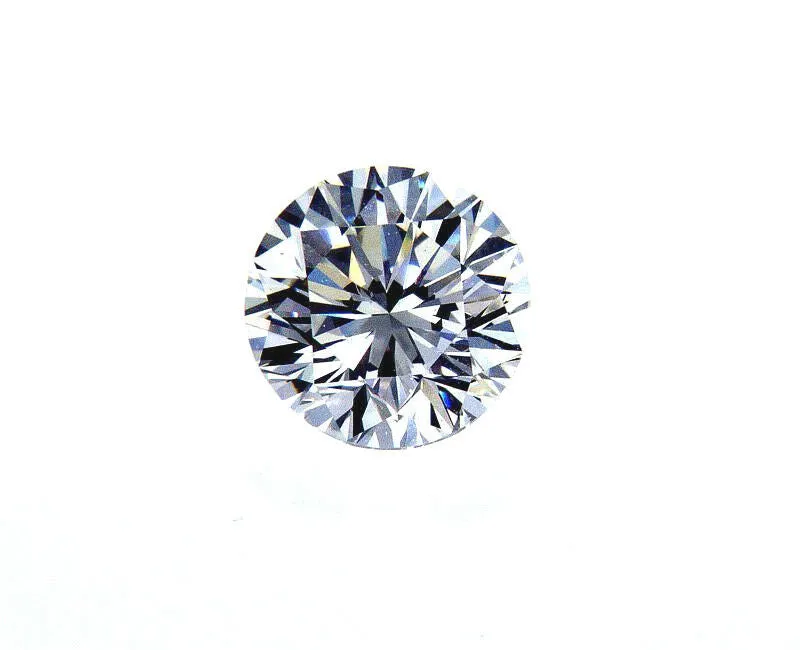 0.42 CT F Color VS2 Natural Loose Diamond Round Cut Brilliant GIA Certified