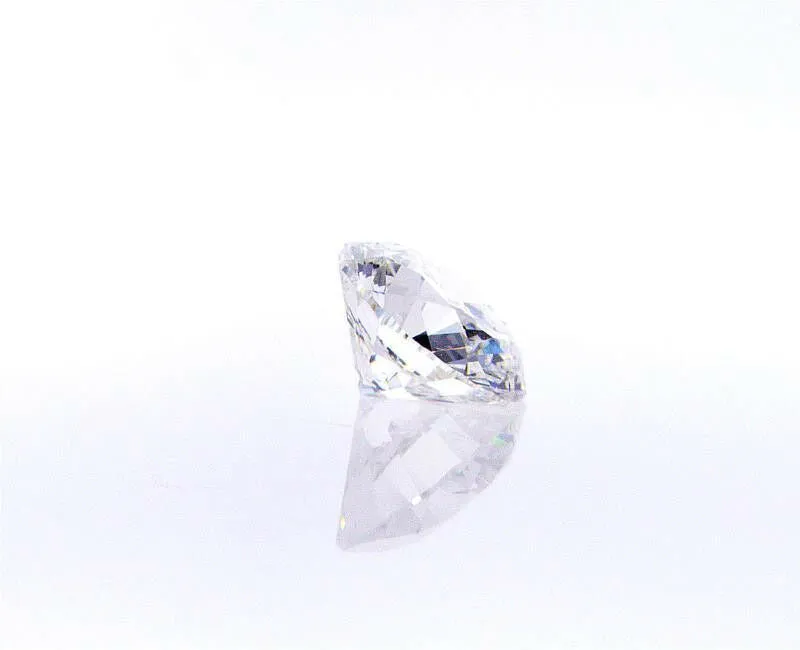 0.55 CT E Color SI2 Natural Loose Diamond GIA Certified Round Cut Brilliant