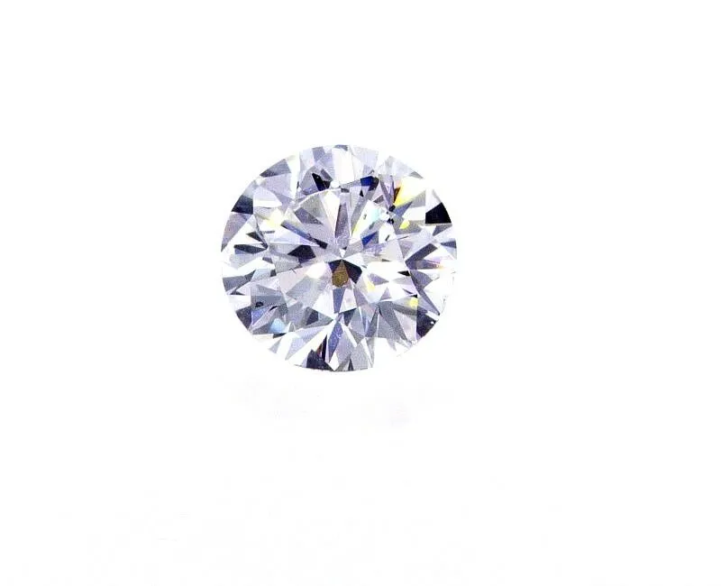 0.59 CT E Color SI2 Natural Loose Diamond GIA Certified Round Cut Brilliant