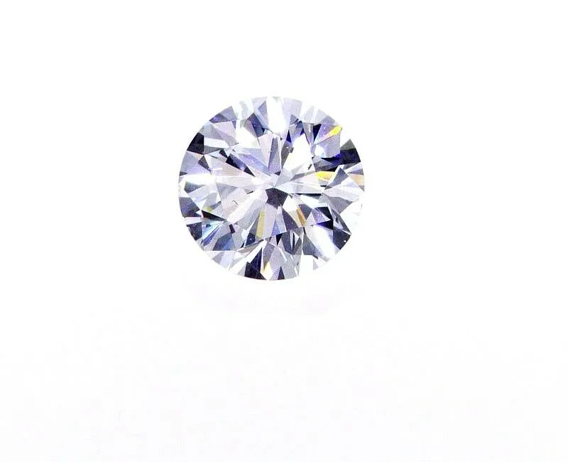 0.59 CT E Color SI2 Natural Loose Diamond GIA Certified Round Cut Brilliant