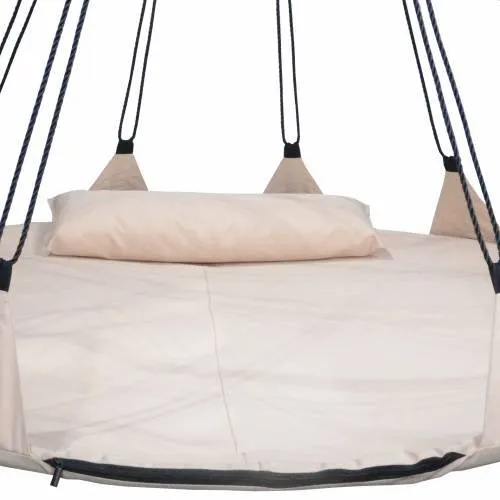 150cm Outdoor Hangout Hanging Nest in Beige Colour