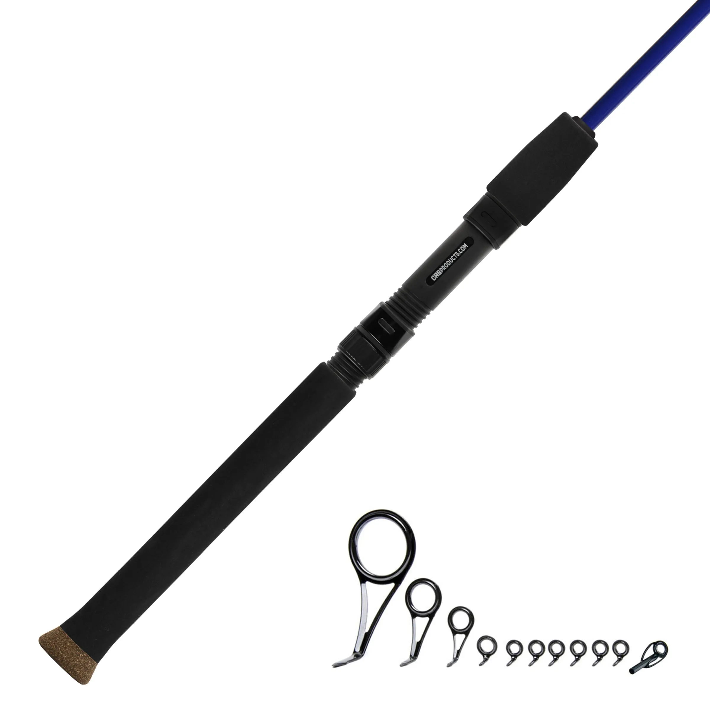 CRB 7'0" Light 2-Piece Color Spinning Rod Kit