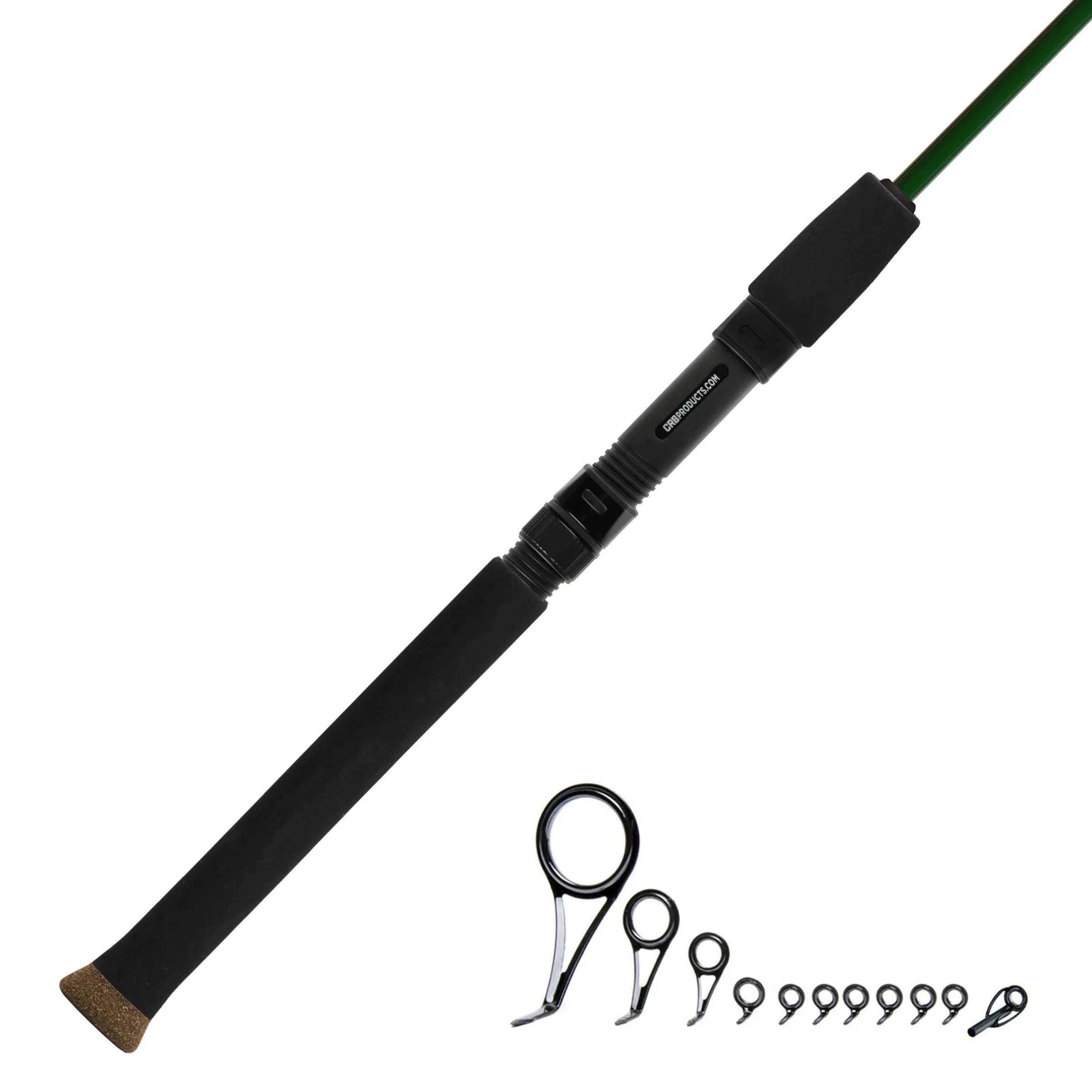 CRB 7'0" Med-Light 2-Piece Color Spinning Rod Kit