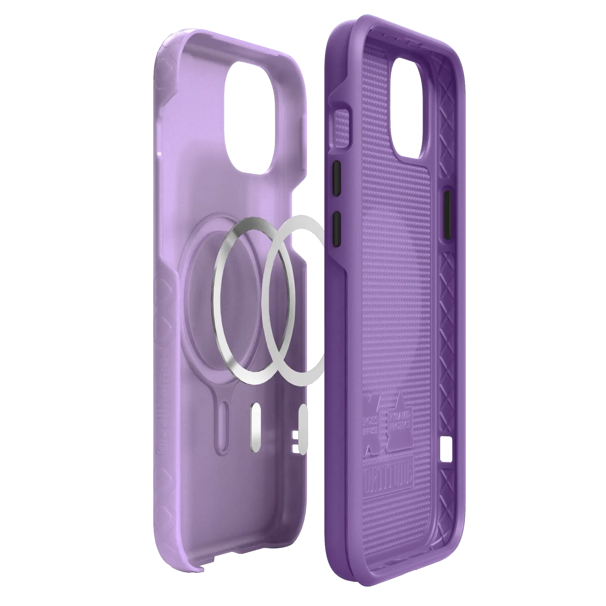 Dual Layer MagSafe Case for Apple iPhone 14 Plus | Lilac Blossom Purple | Fortitude Series