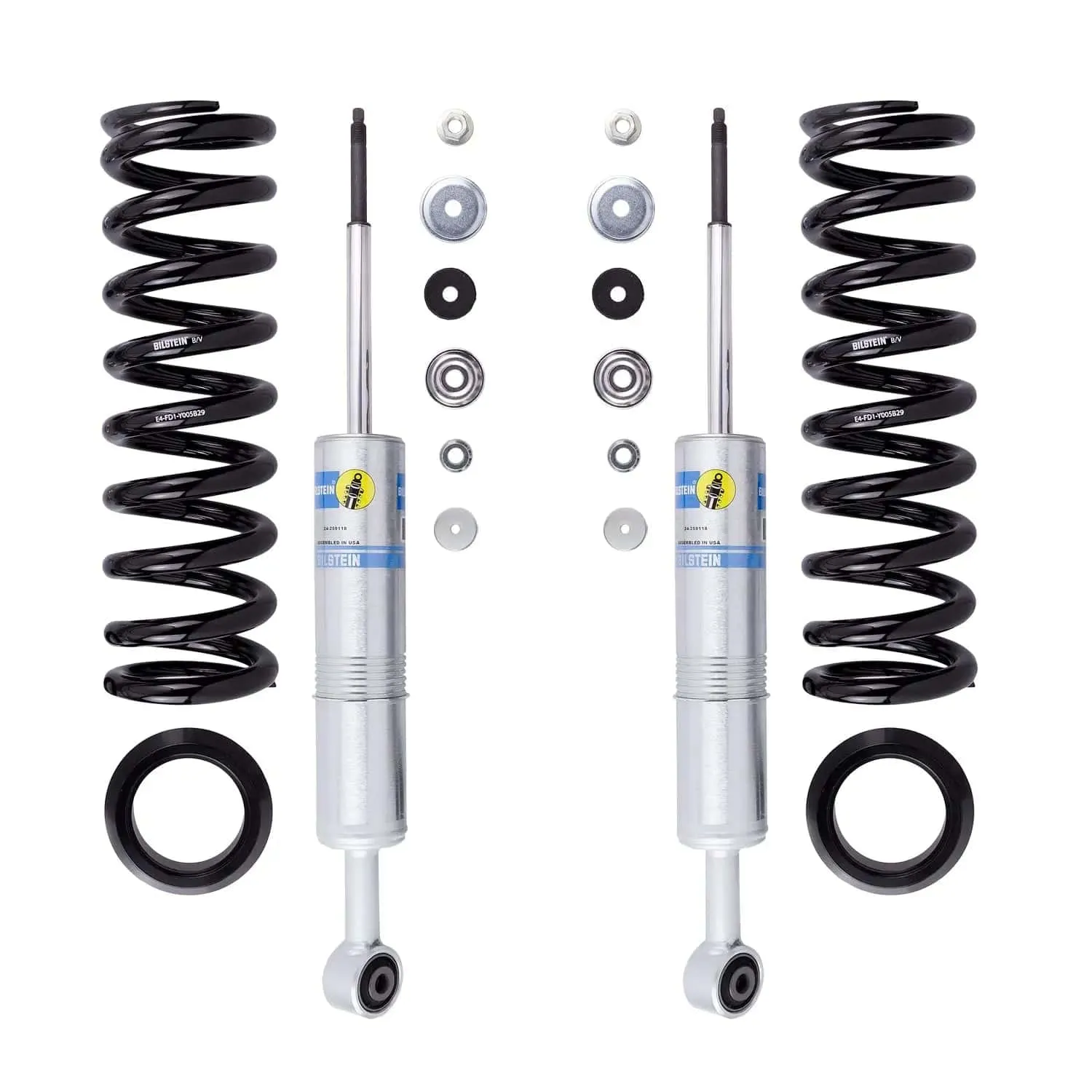 Fully Assembled Bilstein 6112 Heavy Load Front Suspension Kit for Toyota 4Runner 2010 , Lexus GX460 2010 , Toyota FJ Cruiser 2010-2014