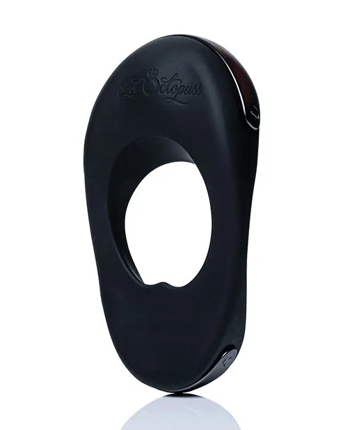 Hot Octopuss Atom Plus Lux Rechargeable Remote-Controlled Vibrating Penis Ring Black