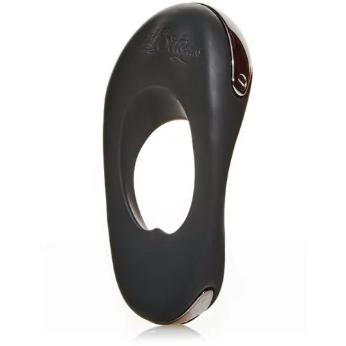 Hot Octopuss Atom Plus Rechargeable Dual Motor Vibrating Penis Ring Black