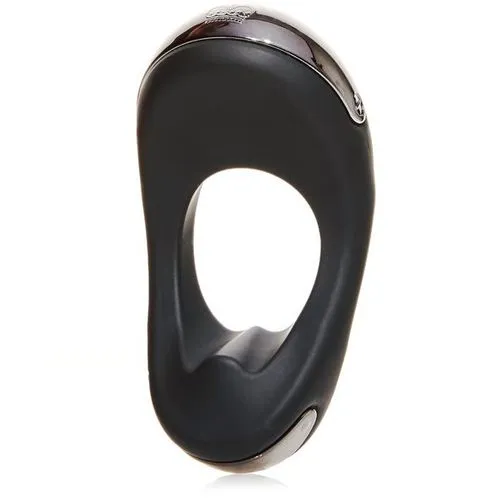 Hot Octopuss Atom Plus Rechargeable Dual Motor Vibrating Penis Ring Black