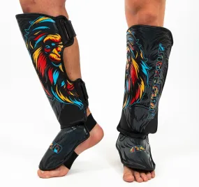 Knockout LION Kickboxing  Shin Guards