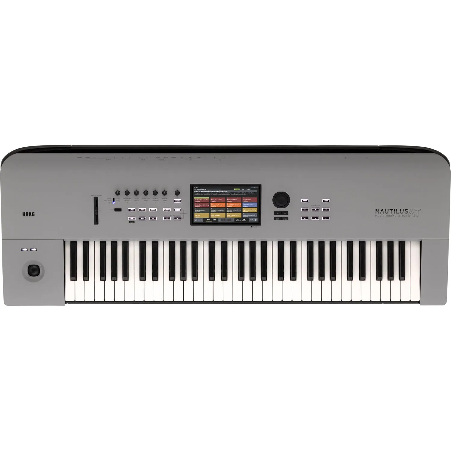 Korg NAUTILUS AT Limited-Edition Music Workstation with Aftertouch (Matte Grey) - 61-Keys