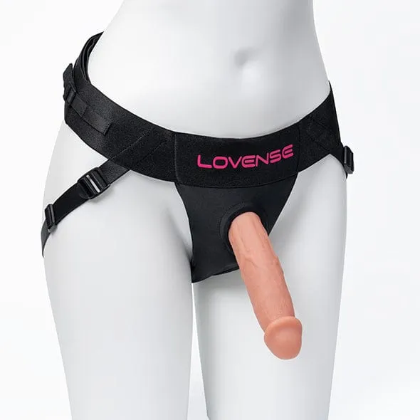 Lovense Lapis Strapless Harness - Sleek Black Design for Enhanced Pleasure