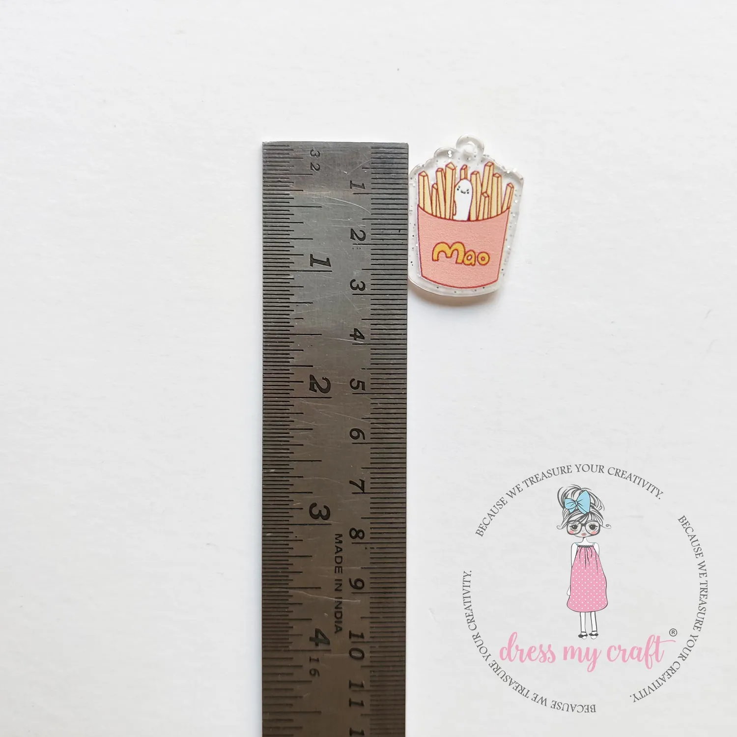 Miniature Acrylic Food Charms