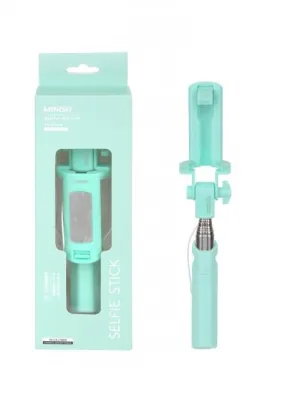 Miniso Simple Selfie Stick Model WS06 (Mint Green)