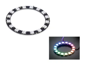 NeoPixel Ring - 16 x WS2812 5050 RGB LED Ring Board for Arduino Raspberry Pi