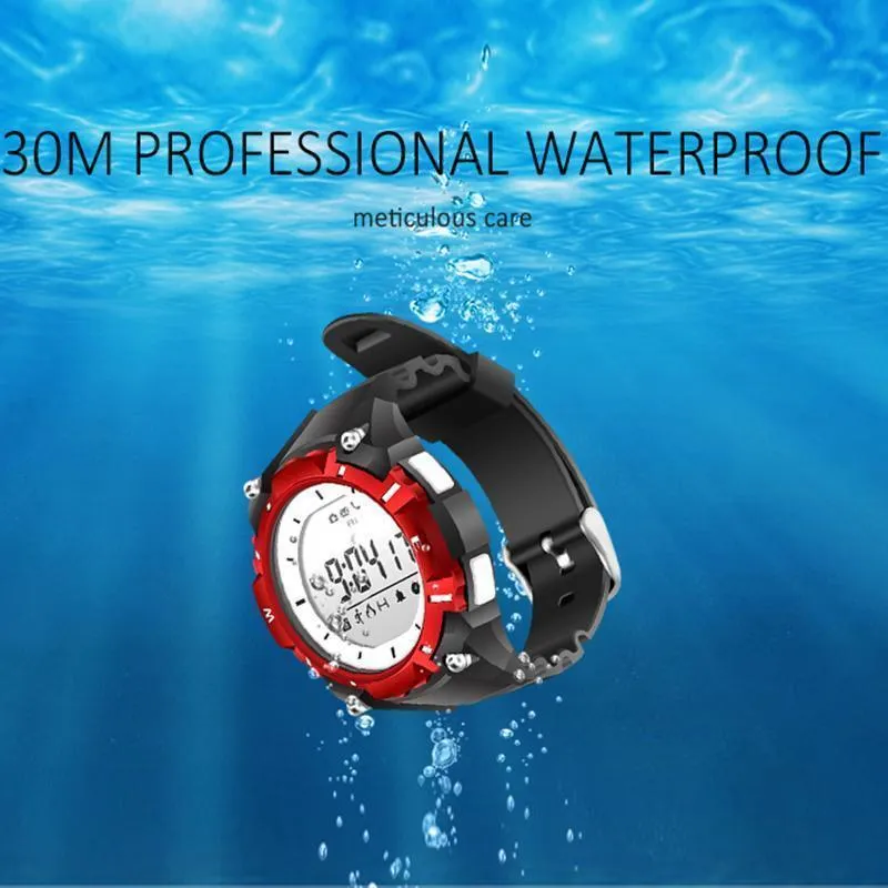 New Bluetooth Waterproof Smart Watch with Temperature Altitude Monitor Stopwatch Sport Activity Tracker