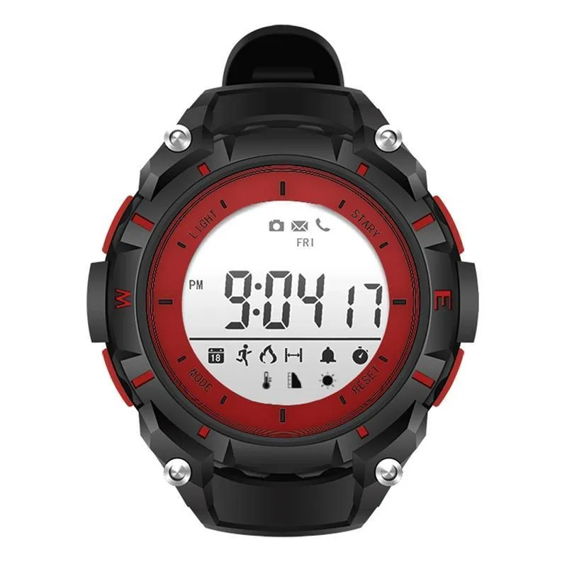 New Bluetooth Waterproof Smart Watch with Temperature Altitude Monitor Stopwatch Sport Activity Tracker