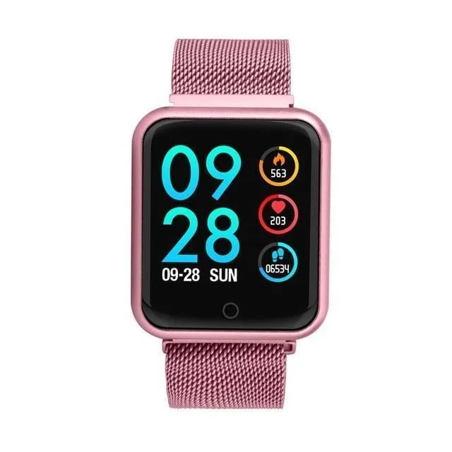 New IP68 Waterproof Smart Watch Fitness Bracelet Activity Tracker Heart Rate Monitor Blood PressureFor iOS Android