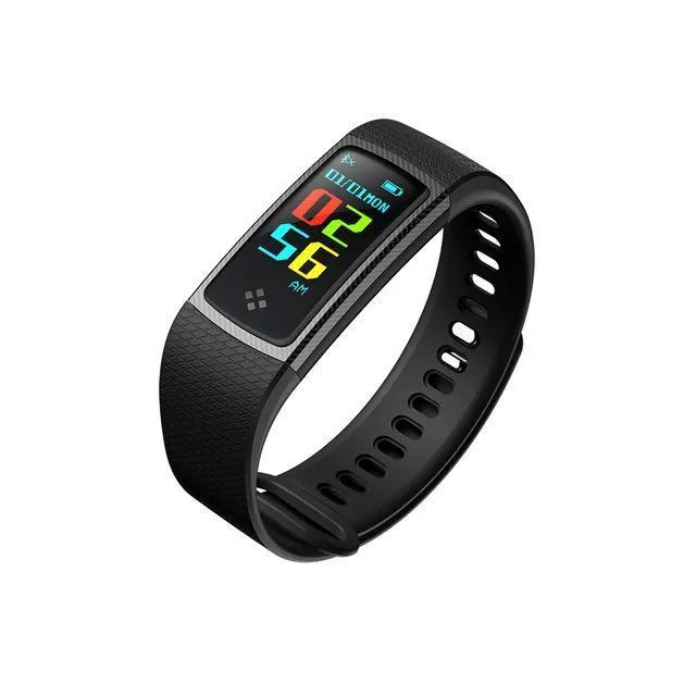 New Waterproof Colour LCD Screen Heart Rate Monitor Fitness Watch with Memory Activity Tracker Smart Band Bracelet