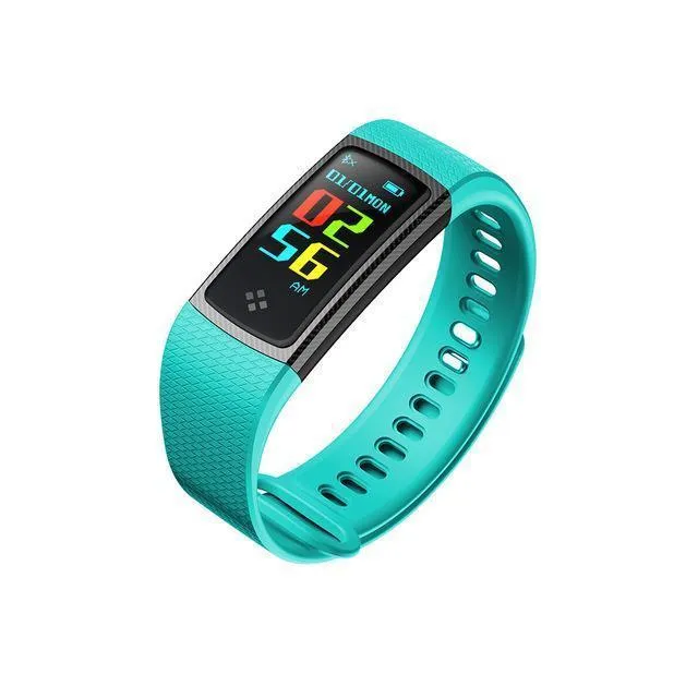 New Waterproof Colour LCD Screen Heart Rate Monitor Fitness Watch with Memory Activity Tracker Smart Band Bracelet