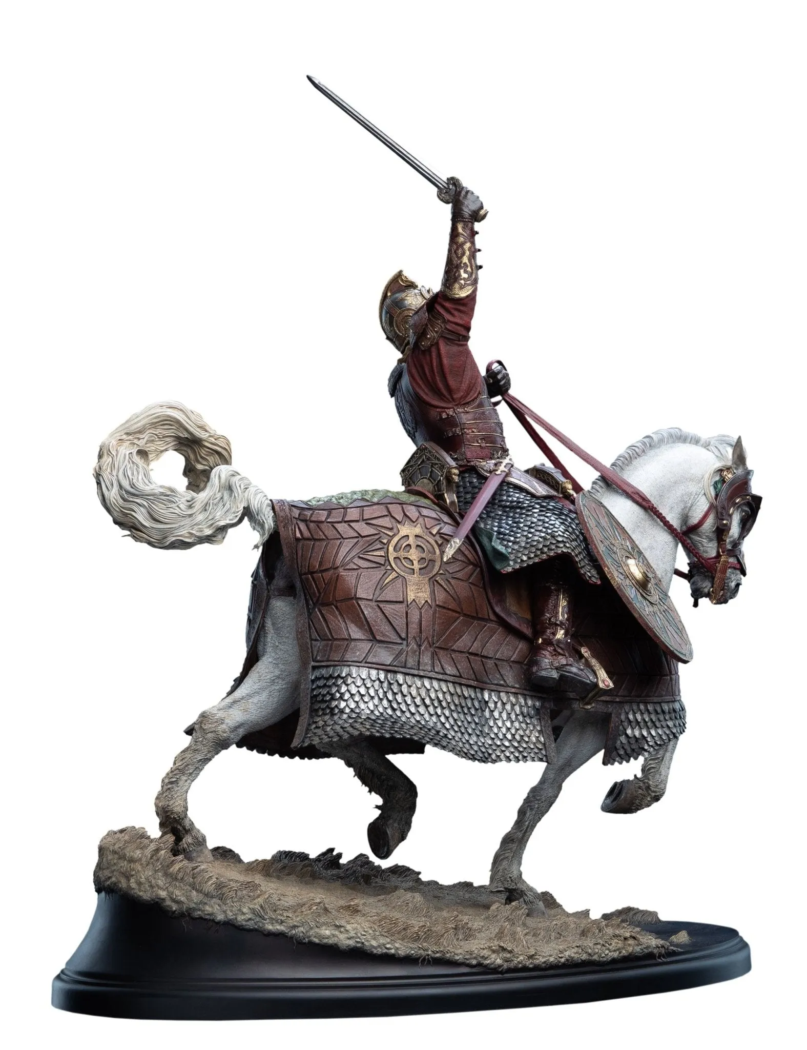 PRE-ORDER: Weta Workshop The Lord of the Rings Trilogy King Theoden on Snowmane 1:6 Scale Limited Edition Statue