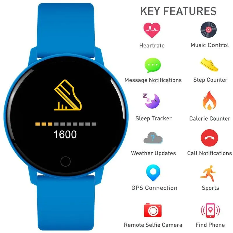 Series 09 Reflex Active Blue Smart Watch