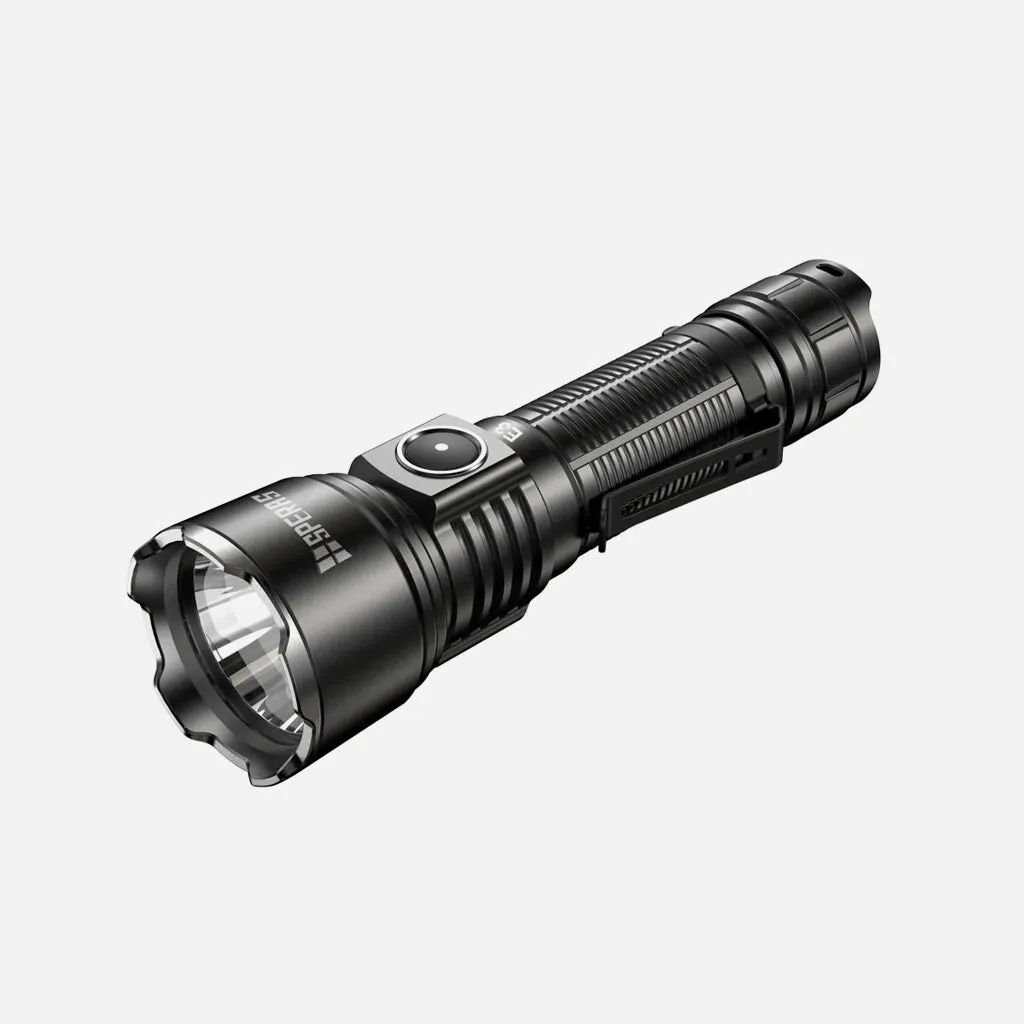 SPERAS E3 EDC Tactical Flashlight with OSRAM P9 LED & 1300 Lumens