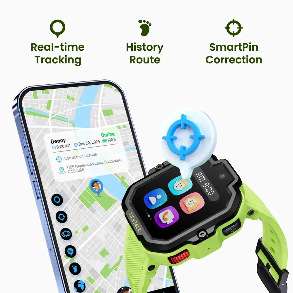 TickTalk 5 Kids Safe Smartwatch with GPS