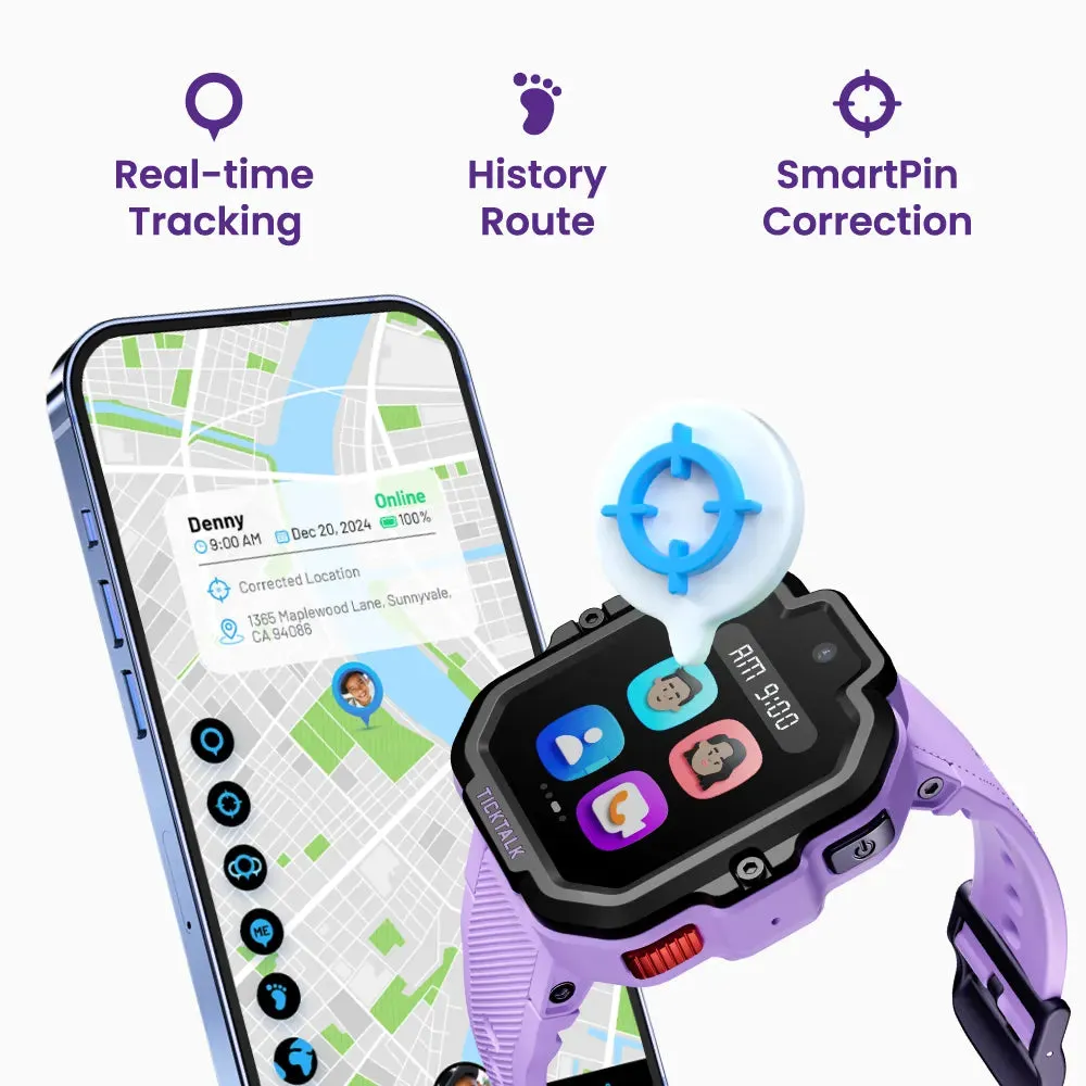 TickTalk 5 Kids Safe Smartwatch with GPS