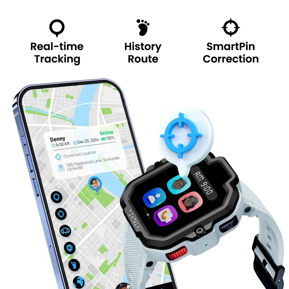 TickTalk 5 Kids Safe Smartwatch with GPS