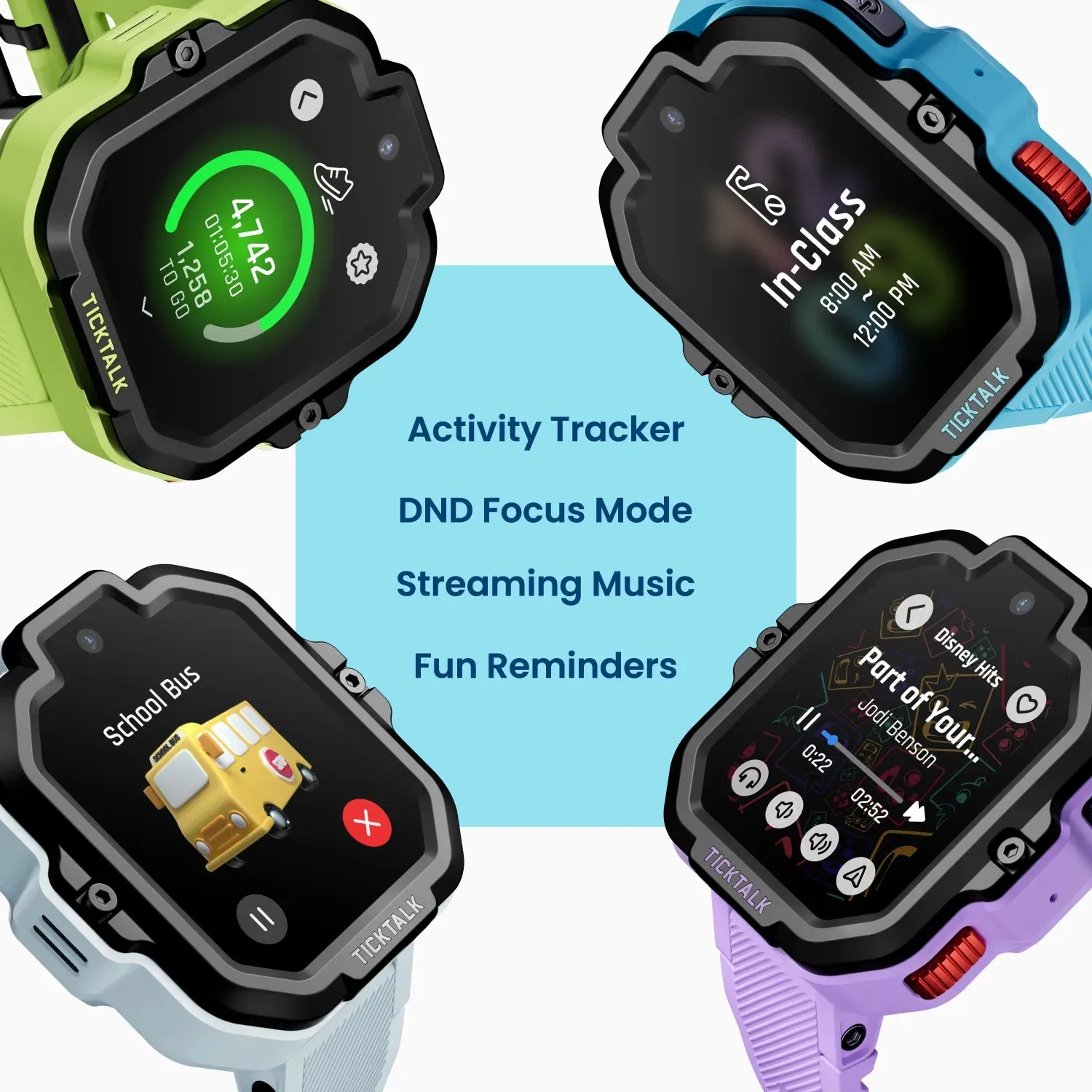 TickTalk 5 Kids Safe Smartwatch with GPS