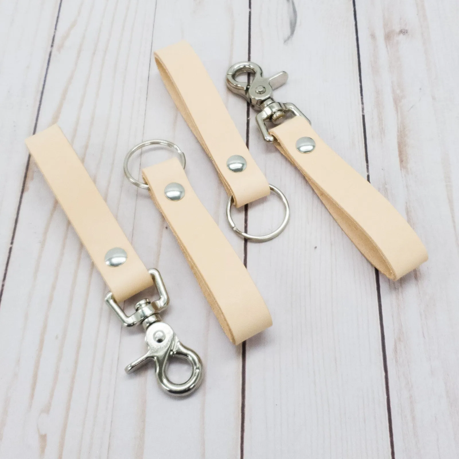 Veg Tan Strap Key Chain Pack